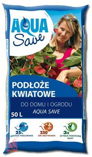 Substrat za cvetoče rastline Aqua Save |50 L|