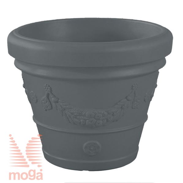 Picture of Pot Idra - Round |Anthracite|FI: 55/49 cm x H: 45 cm|Vol: 63 L|