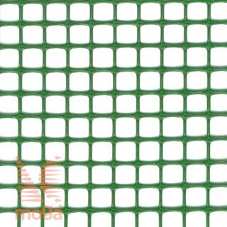 Zaščitna mreža QUADRA |HDPE|Zelena|Okna: 10 × 10 mm|V: 50 cm|