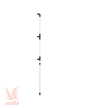 Slika Škropilna cev s tremi pršilnimi šobami |D: 60cm, Š: 60cm|Radij 90cm|Marolex|