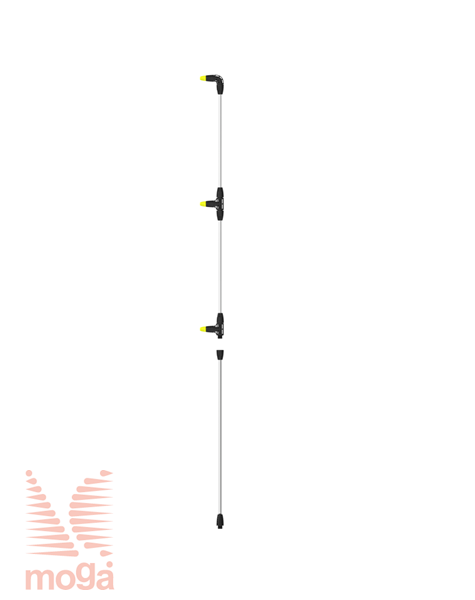 Škropilna cev s tremi pršilnimi šobami |D: 60cm, Š: 60cm|Radij 90cm|Marolex|