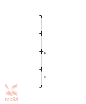 Slika Škropilna cev s petimi pršilnimi šobami |D: 60cm, Š: 120cm|Radij 150cm|Marolex|